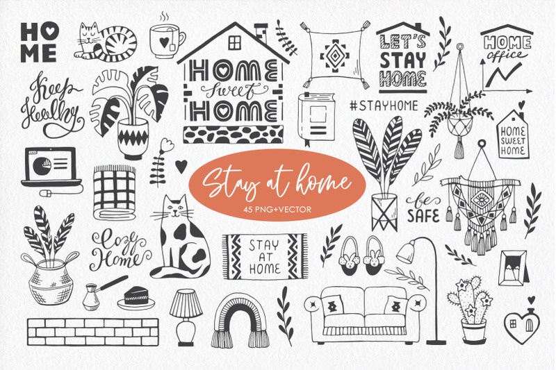 stay-at-home-doodle-collection