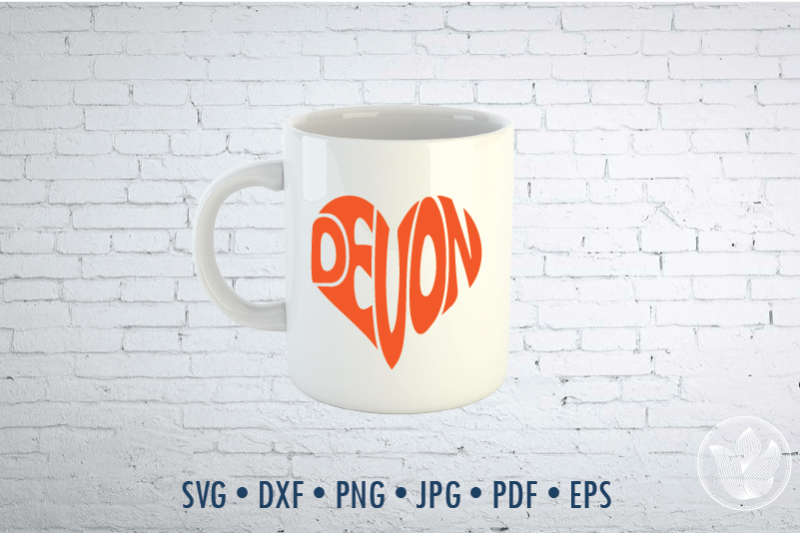 devon-word-art-svg-dxf-eps-png-jpg-logo-design-shirt-design