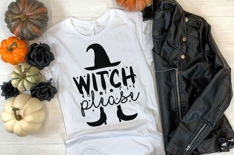 Witch Please Halloween Quotes Svg Halloween Svg Cut File By Craftlabsvg Thehungryjpeg Com
