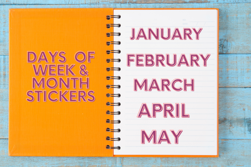 bullet-journals-sticker-names-of-month-and-weeks