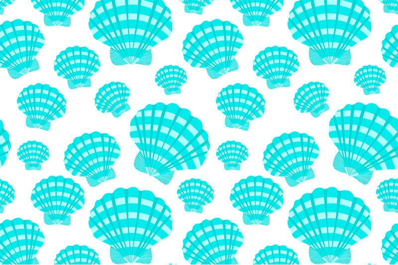 collection-seamless-patterns-mermaid-vector-illustration