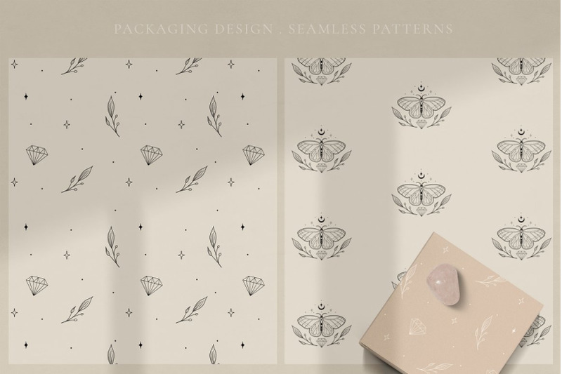 premade-magic-gems-brand-logo-and-packaging-design-for-blog-business