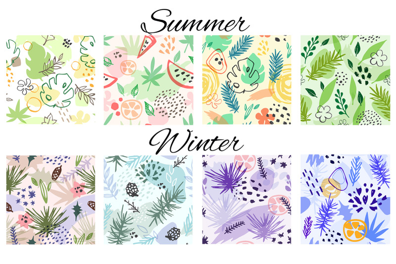 abstract-seasonal-floral-patterns