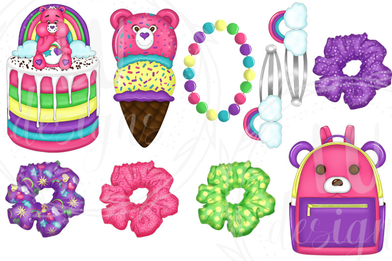 rainbow-bears-clipart-cute-teddy-bears-clipart-lovely-bears-graphics