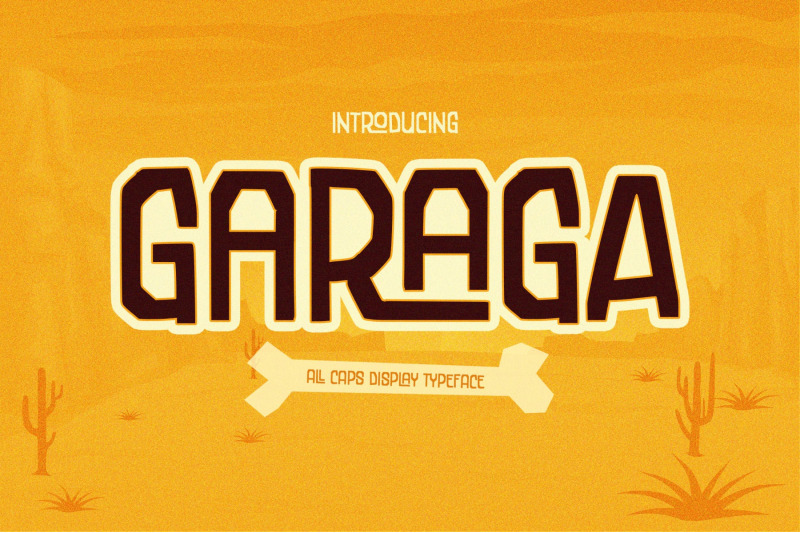 garaga-a-display-typeface