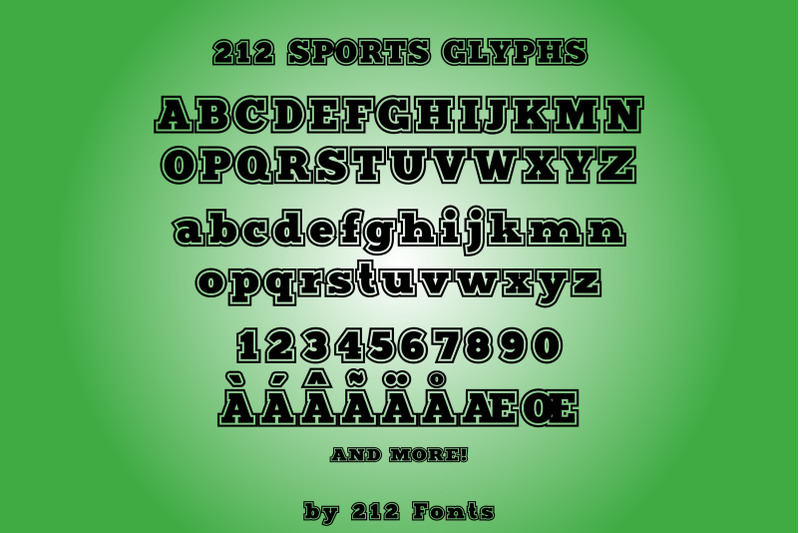 212-sports-outline-slab-display-font-amp-bonus-sports-dingbat