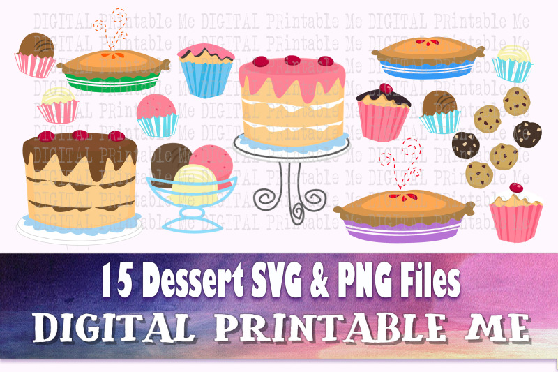 dessert-clip-art-bundle-svg-png-15-image-pack-digital-cut-files