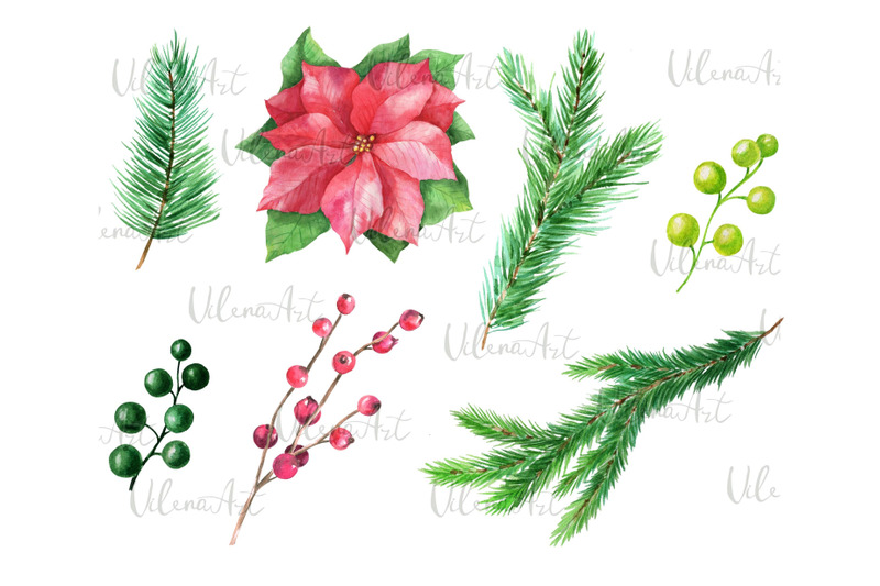 watercolor-christmas-clipart-christmas-star-frame-wreath-clip-art-new