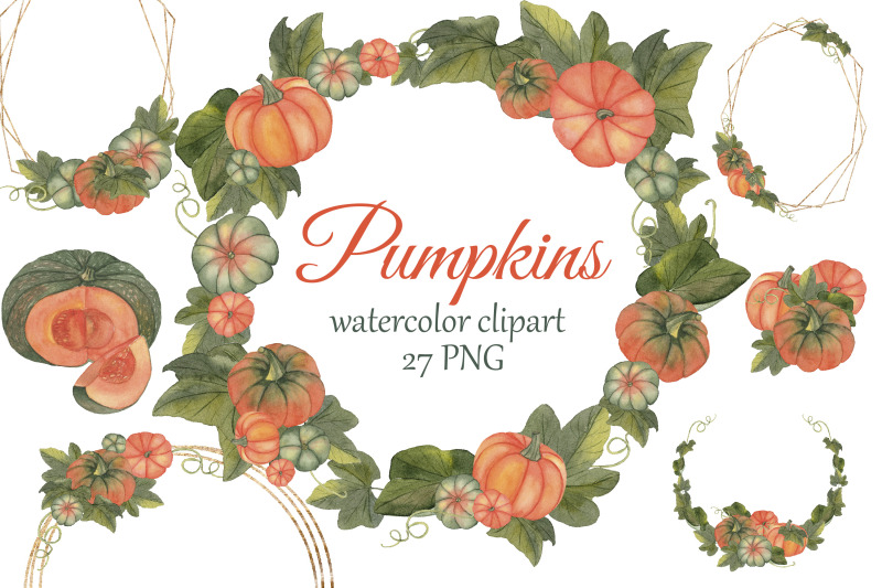 watercolor-pumpkins-clipart-fall-png-pumpkins-wreath