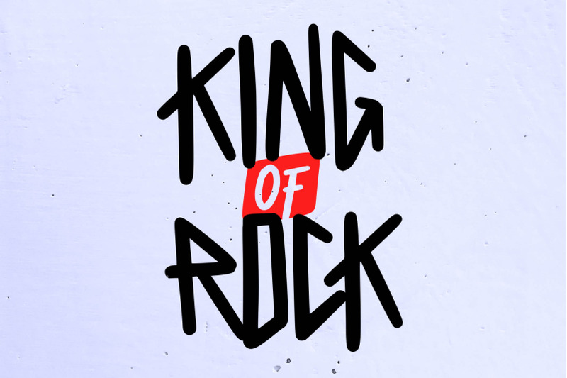 king-of-rock-font