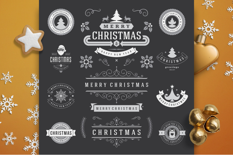 christmas-30-labels-and-badges