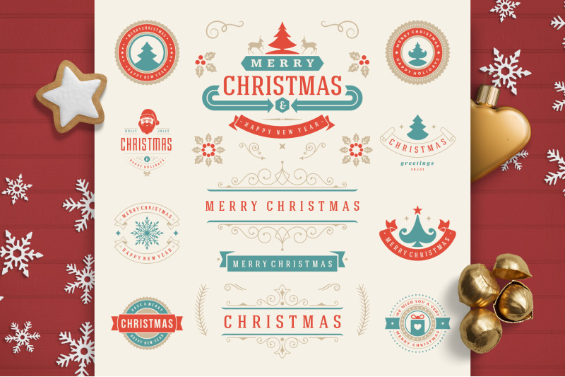 christmas-30-labels-and-badges