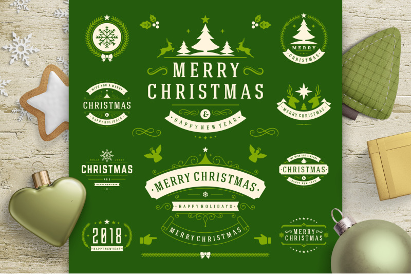 christmas-30-labels-and-badges