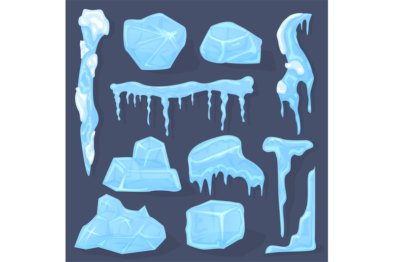 winter-icicles-snow-ice-cap-frosted-crystal-cube-white-icicles-sign