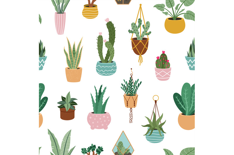 home-plants-pattern-seamless-flower-potted-plant-decorative-botanica