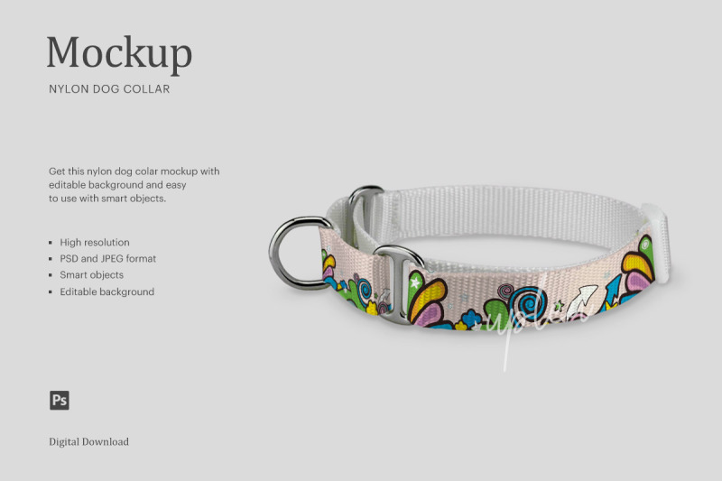 nylon-dog-collar-mock-up-compatible-with-affinity-designer