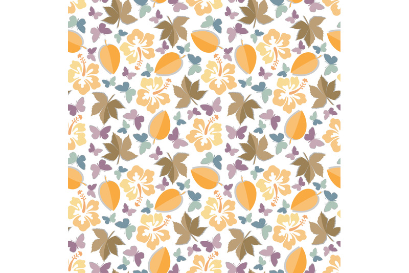 colorful-leaf-seamless-pattern-copy-space