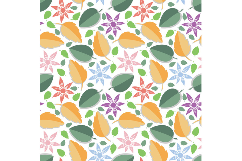 colorful-leaf-seamless-pattern-copy-space