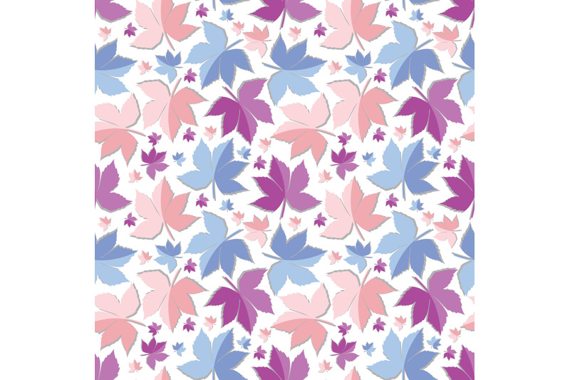 colorful-leaf-seamless-pattern-copy-space