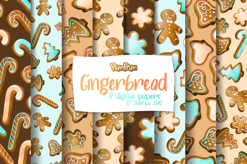 gingerbread-digital-papers