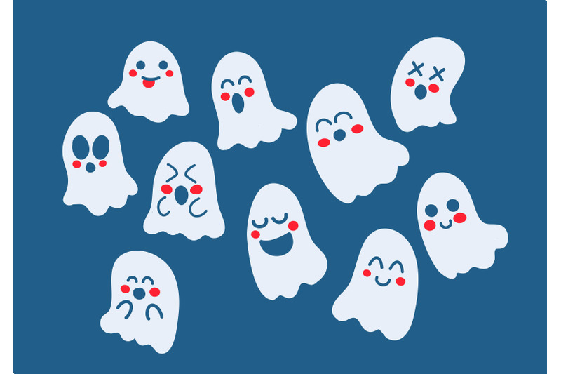 halloween-with-cute-ghost-character