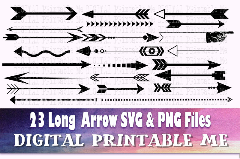 long-arrow-svg-bundle-clip-art-png-23-image-pack-digital-cut-file