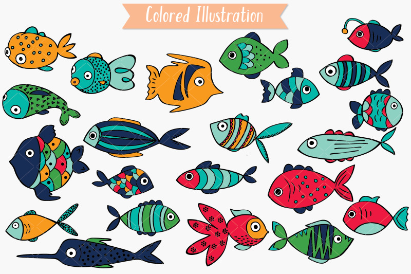 hand-drawn-colored-fish-cute-tropical-fishes-under-the-sea