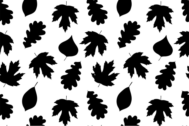 seamless-patterns-leaves-silhouette-autumn-leaves-vector-illustratio