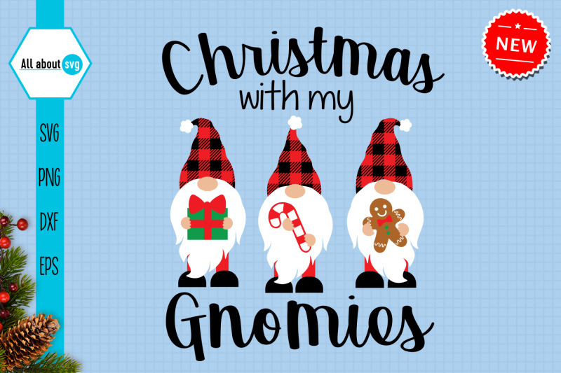 christmas-with-my-gnomies-buffalo-plaid-gnomes