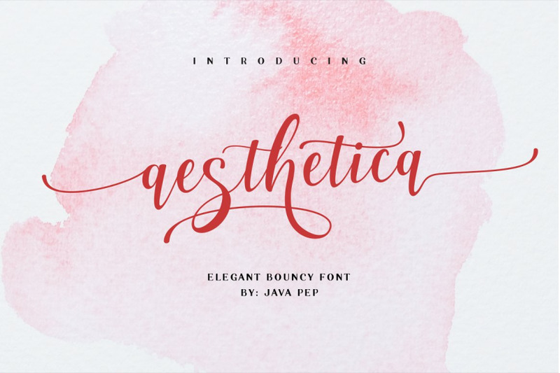 aesthetica-elegant-bouncy-font