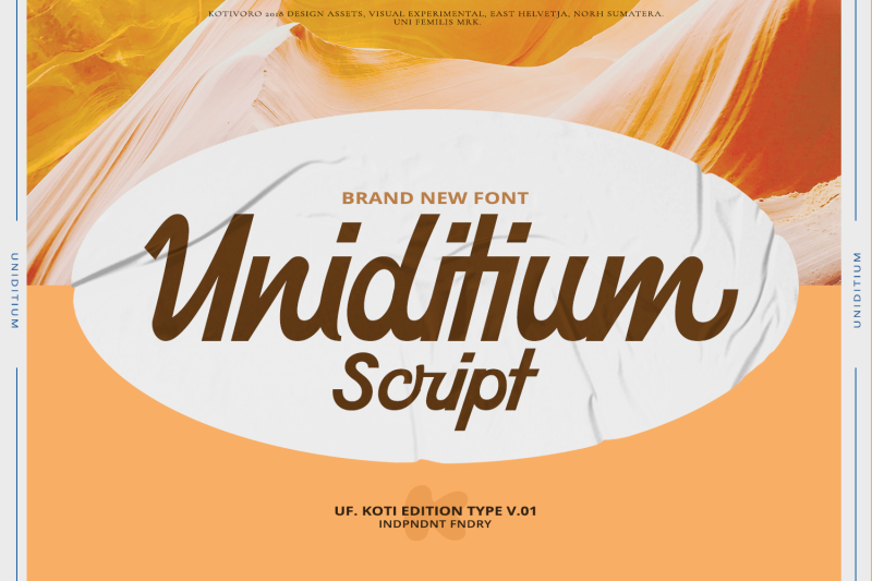 uniditium-bold-script-font