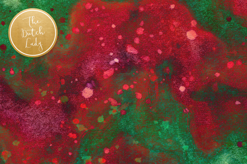green-amp-red-paint-texture-papers
