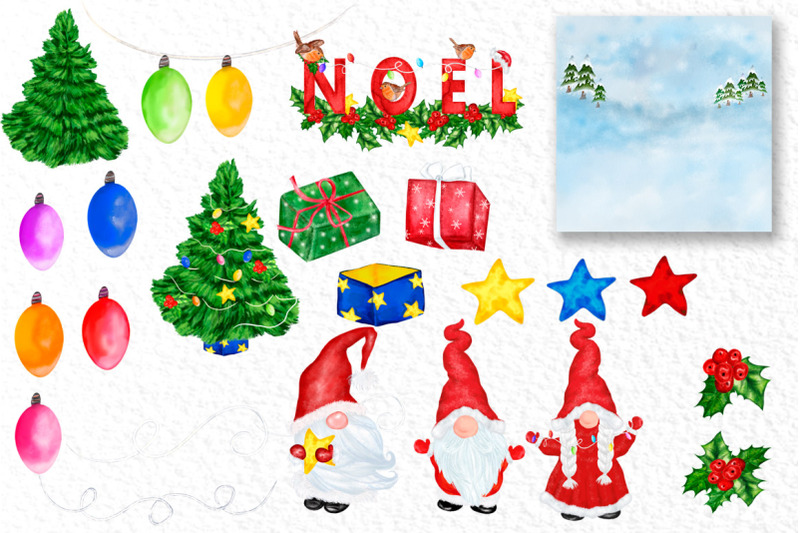 christmas-clipart-gnomes-clipart-cute-characters-noel-png