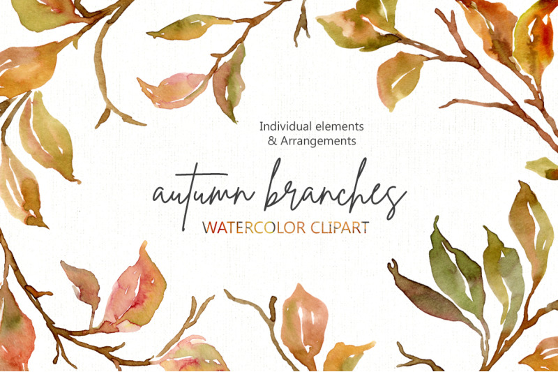 watercolor-autumn-branches-amp-leaves-png