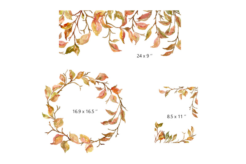 watercolor-autumn-branches-amp-leaves-png