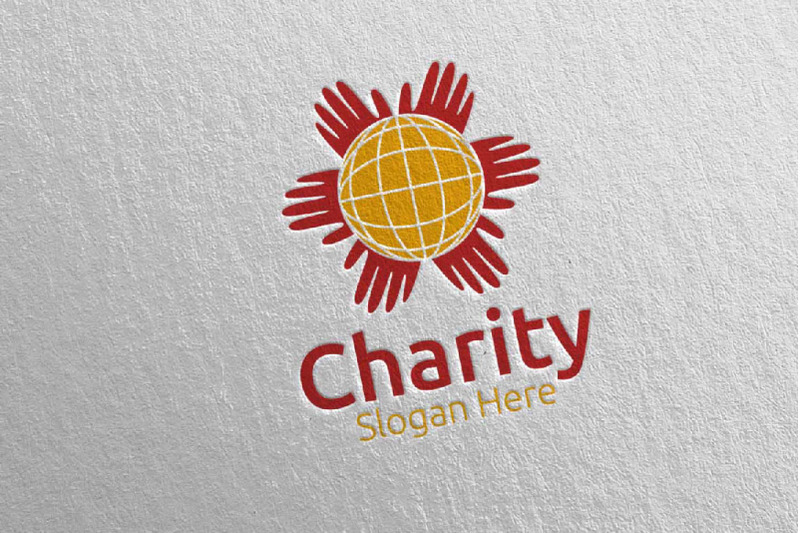 global-charity-hand-love-logo-design-15
