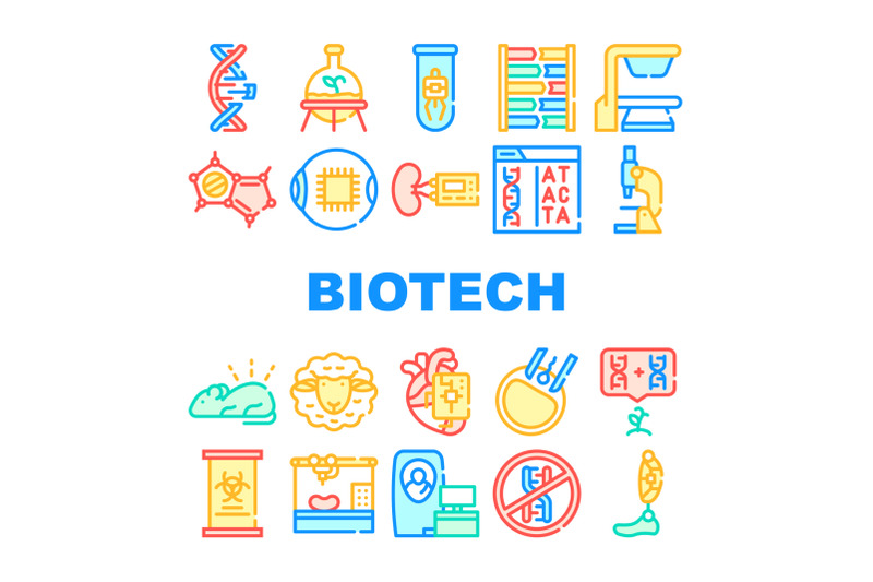 biotech-technology-collection-icons-set-vector-illustrations