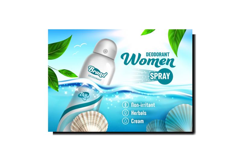 deodorant-spray-for-woman-promo-banner-vector