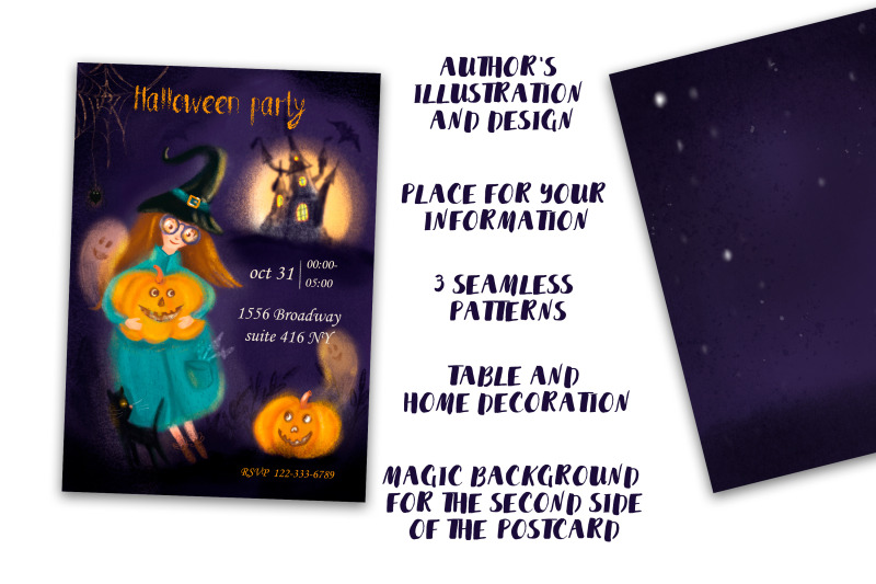 halloween-party-invitation-and-decor