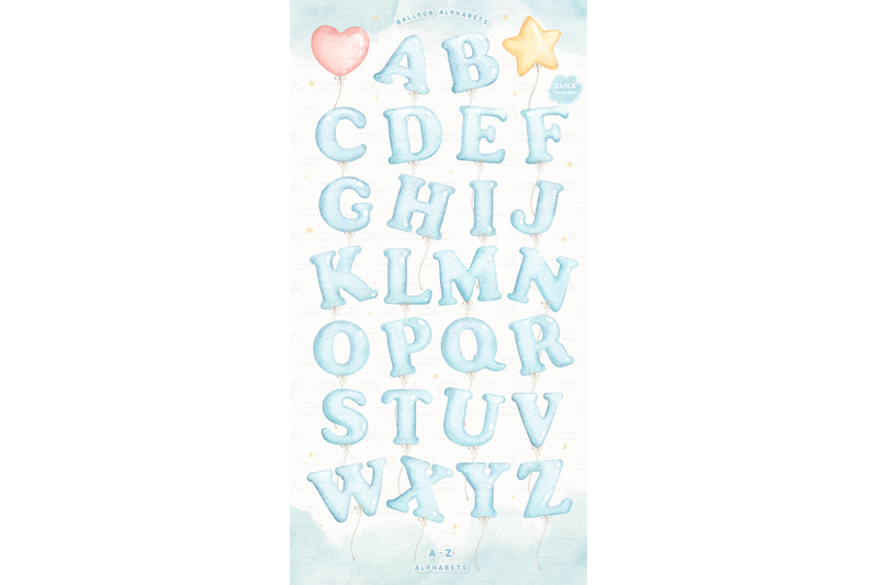 balloon-alphabets-watercolor-clip-arts