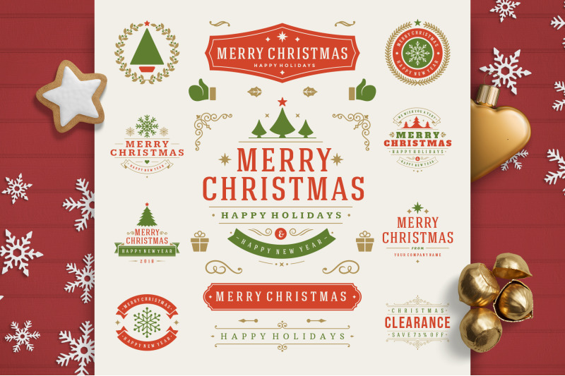 christmas-30-labels-and-badges