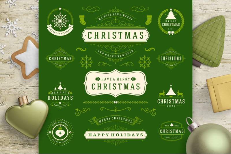 christmas-30-labels-and-badges