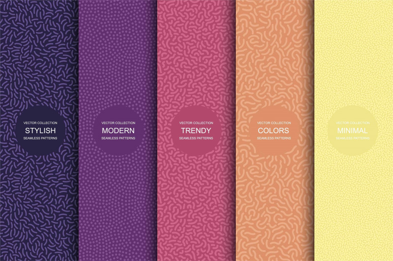 trendy-color-seamless-patterns