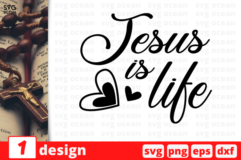 jesus-is-life-nbsp-christian-bible-quote