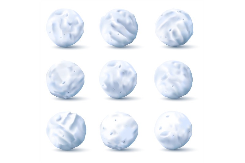 snowballs-round-snow-and-ice-pieces-realistic-white-snowball-3d-vect