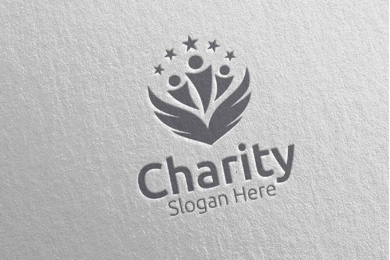 wing-charity-hand-love-logo-design-32