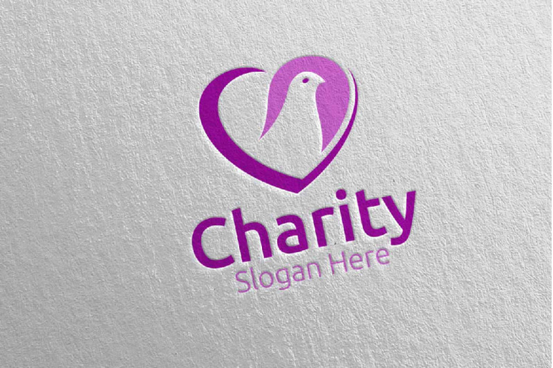 dove-charity-hand-love-logo-design-33