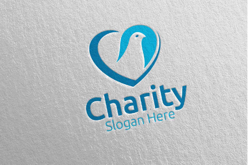 dove-charity-hand-love-logo-design-33