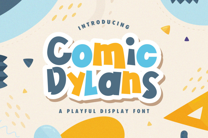 comic-dylans-playful-display-font