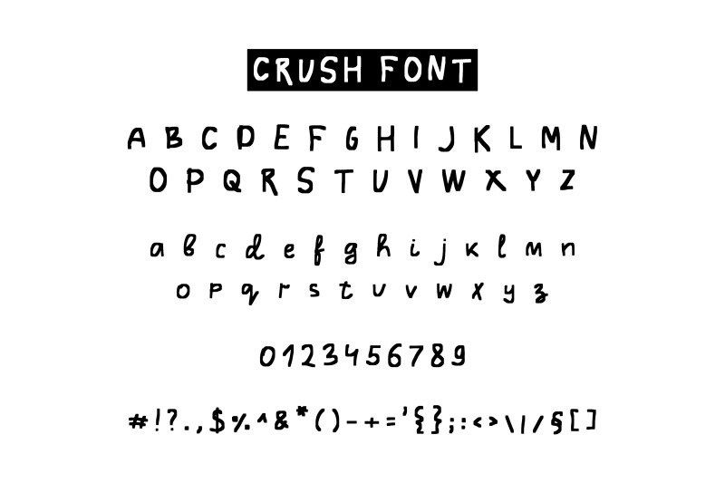 crush-font